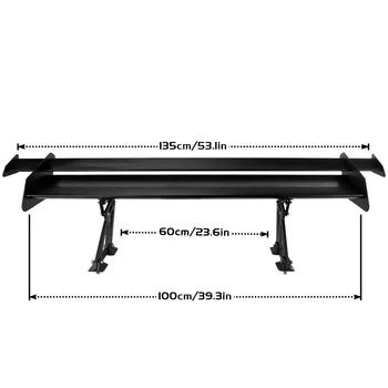 

F-UNION Universal Rear Wing Golf 7 Gt Wing Aluminum Lightweight Real Car Spoiler Drill Hole Type Trunk Spoiler For For Sedan