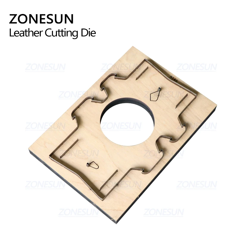 ZONESUN D7 заказной инструмент для рукоделия, кошелек для монет, пробивной мешок для монет, резак, пресс-форма, DIY, бумажные Лазерные высечки