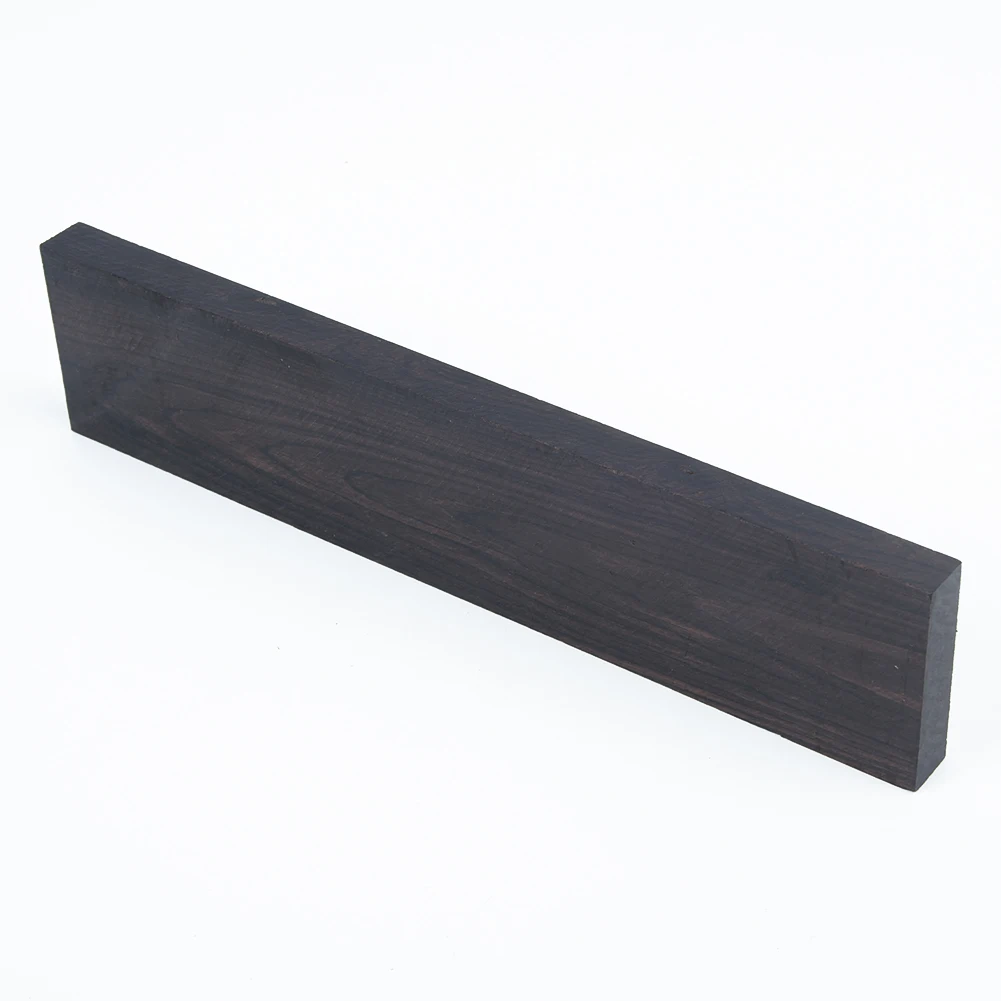 

Black Ebony Wood Block For Musical Instrument Woodworking Supplies 20*4.5*1.1cm