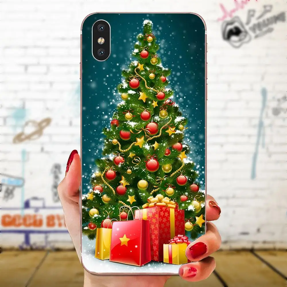 В продаже Роскошный чехол для Huawei Honor 4C 5A 5C 5X6 6A 6X7 7A 7C 7X8 8C 8S 9 10 10i 20 20i Lite рro с рождественским Санта год