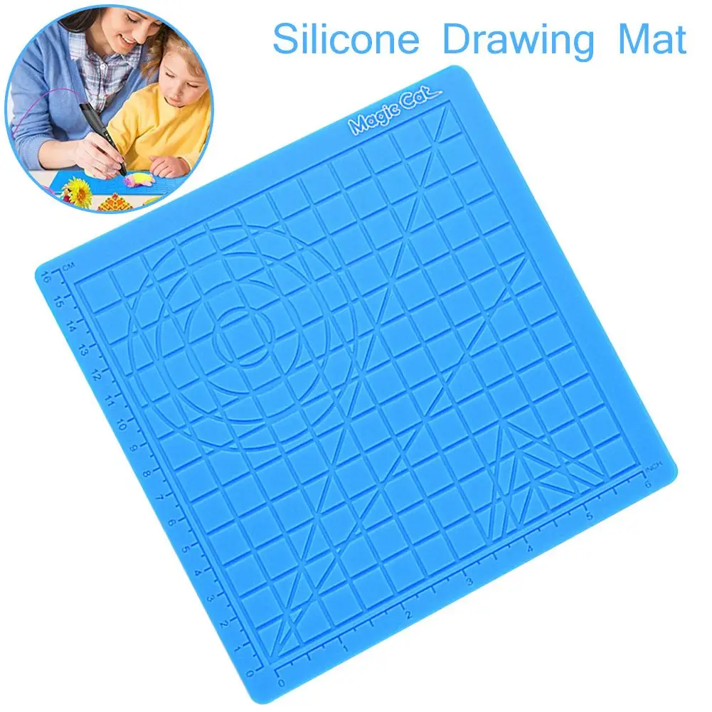 Silicone Design Mat Great 3D Pen Drawing Tools 3D Printing Pen For 3D Printing Pen Finger Caps Accessories photo
