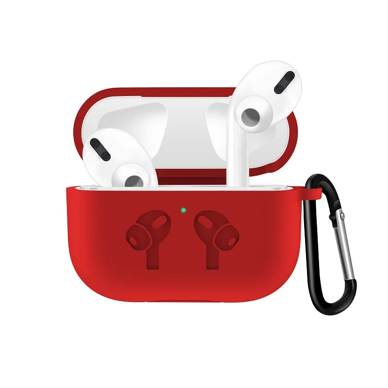 Чехол Etui для Airpods pro с защитой брелка air pods силиконовый чехол Аксессуары earpods eartips