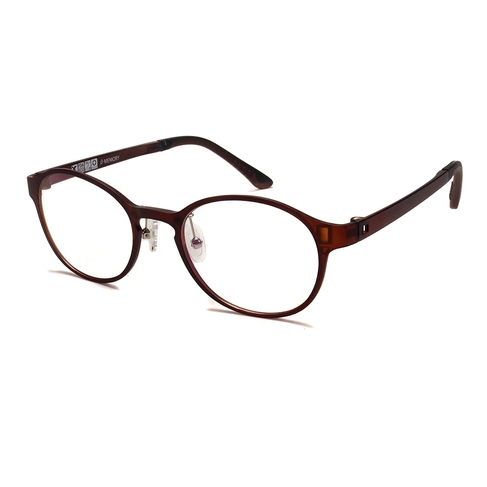 Wine red Точка высокое качество экспорт Корея Круглый полный обод TR90 размер 50-21-138 оптические очки - Цвет оправы: Wine red