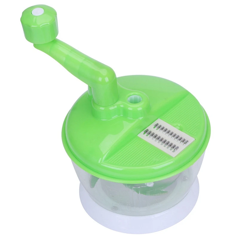

1.5L Kitchen Manual Cutting Machine Mixer Hand-Cranked Meat Pepper Grinder Vegetable Chopper Machine Meat Grinder With Stainless