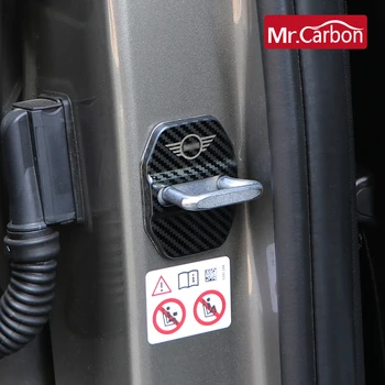 

Car Door Lock Protection Cover Interior Trim Car Styling Accessories For BMW MINI Cooper F54 F55 F56 F57 F60 R60 R61 Decoration