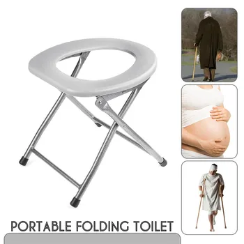 

Portable Woman Toilet Training Seat Folding Baby Potty Pregnant Travel Camping Outdoors Metal Potty Toilet Seat For Kids Old Man