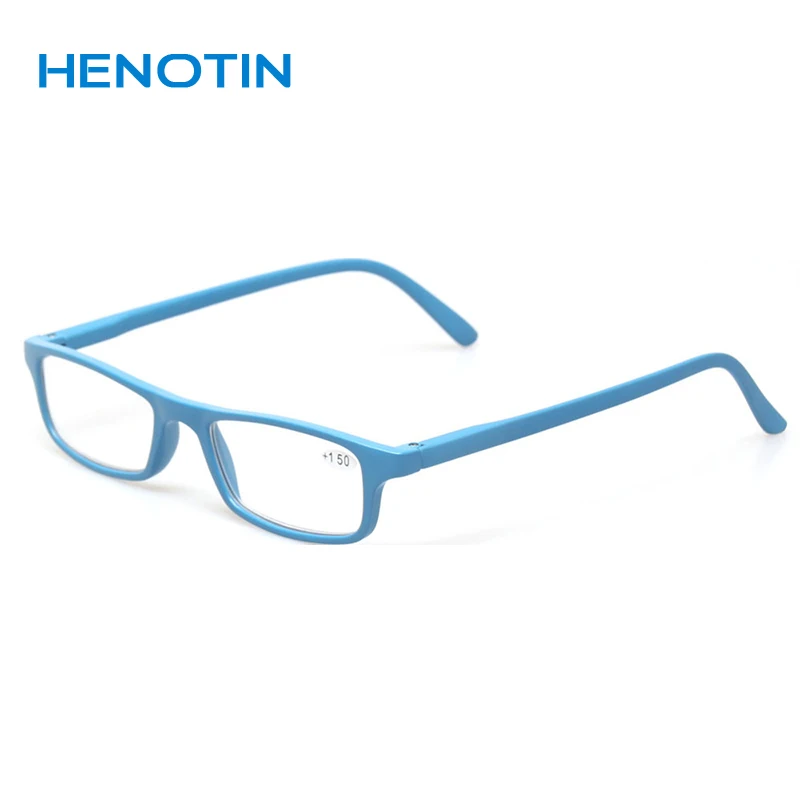Супер светильник, ультратонкая пластиковая квадратная оправа для очков, модные женские и мужские очки для чтения, классический дизайн, очки для чтения