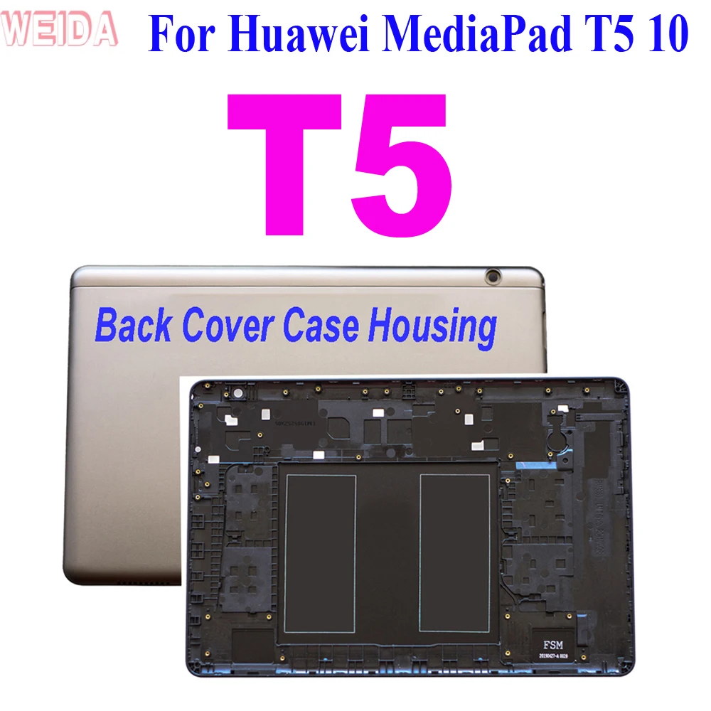Back Battery Cover For Huawei MediaPad T5 10 AGS2-L09 AGS2-W09 AGS2-L03 AGS2-W19 Rear Housing Case Door | Мобильные телефоны и
