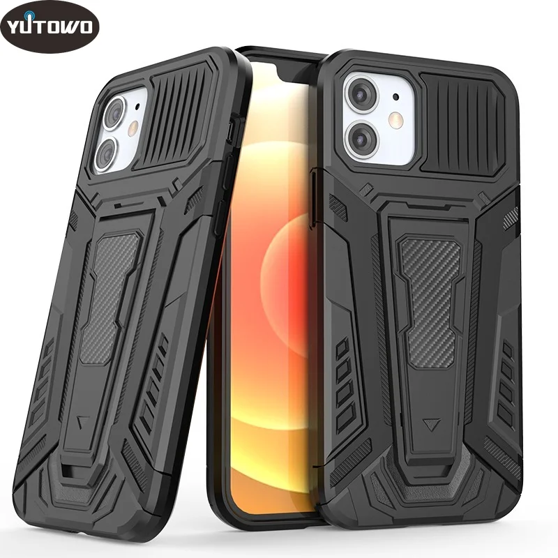 

Роскошный противоударный чехол с защитой от падения для iPhone 13 12 11 Pro Max XS XR 6 7 8 Plus SE 2020 Невидимый чехол с магнитным кронштейном