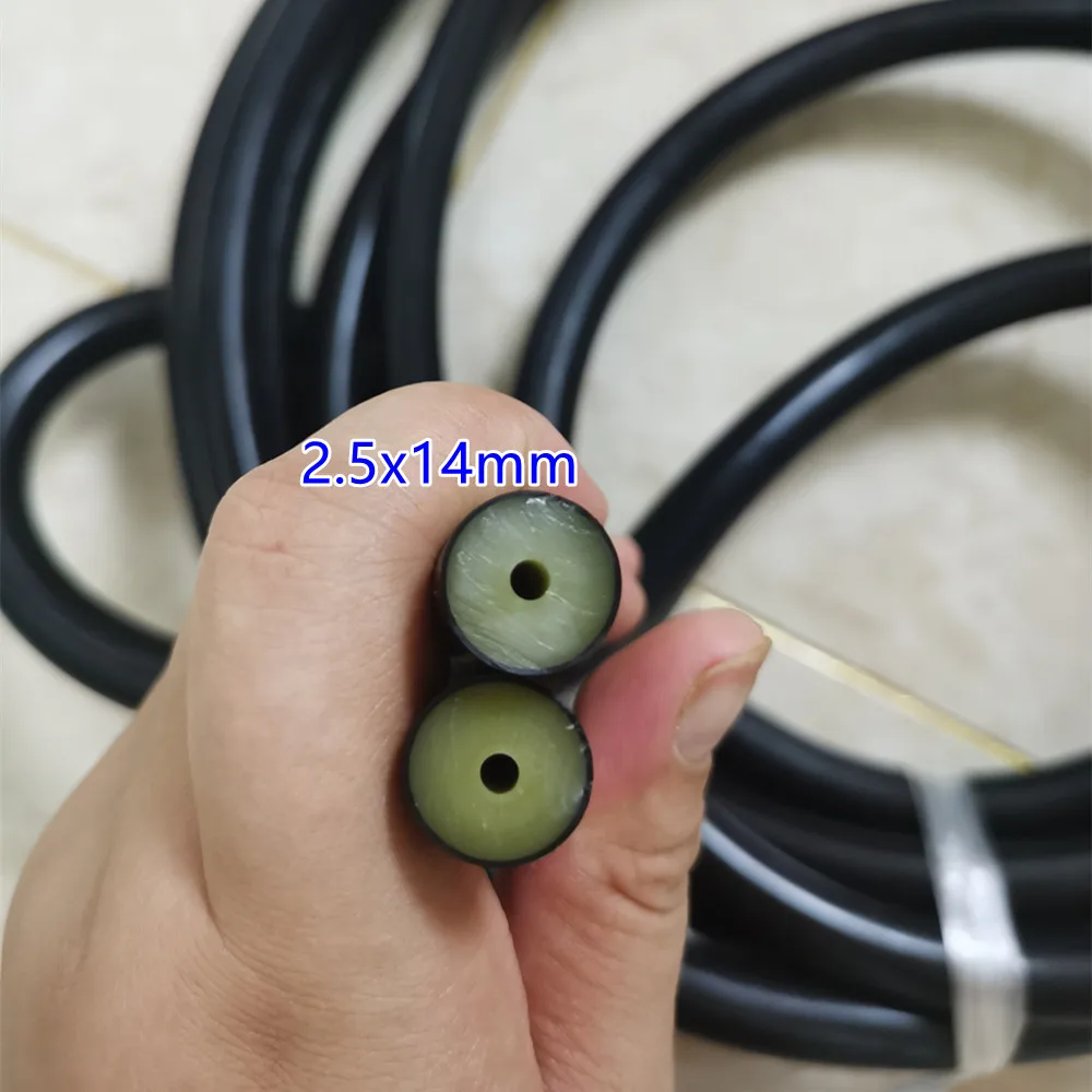 Spearfishing Rubber Tube Speargun Band Elastic Latex Tube Inter Dia 3mm 4mm 5mm 6mm 7mm Out Dia 10mm 12mm 13mm 14mm 16mm 1Meter