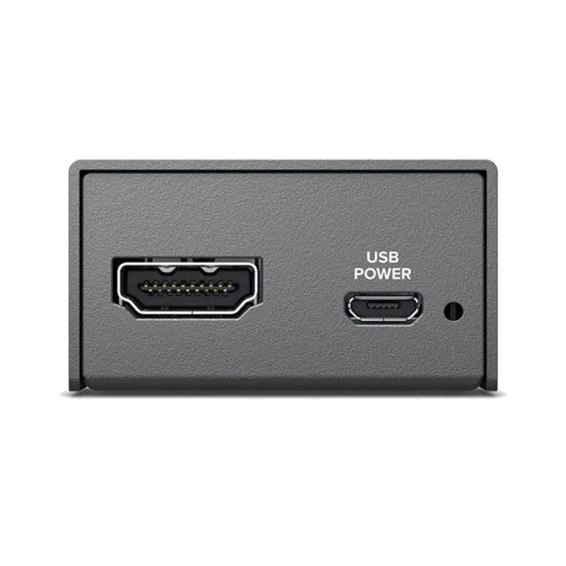  Con Il Potere Mini Hd Video Micro-Adattatore Del Convertitore con Audio Auto Formato di Rilevamento