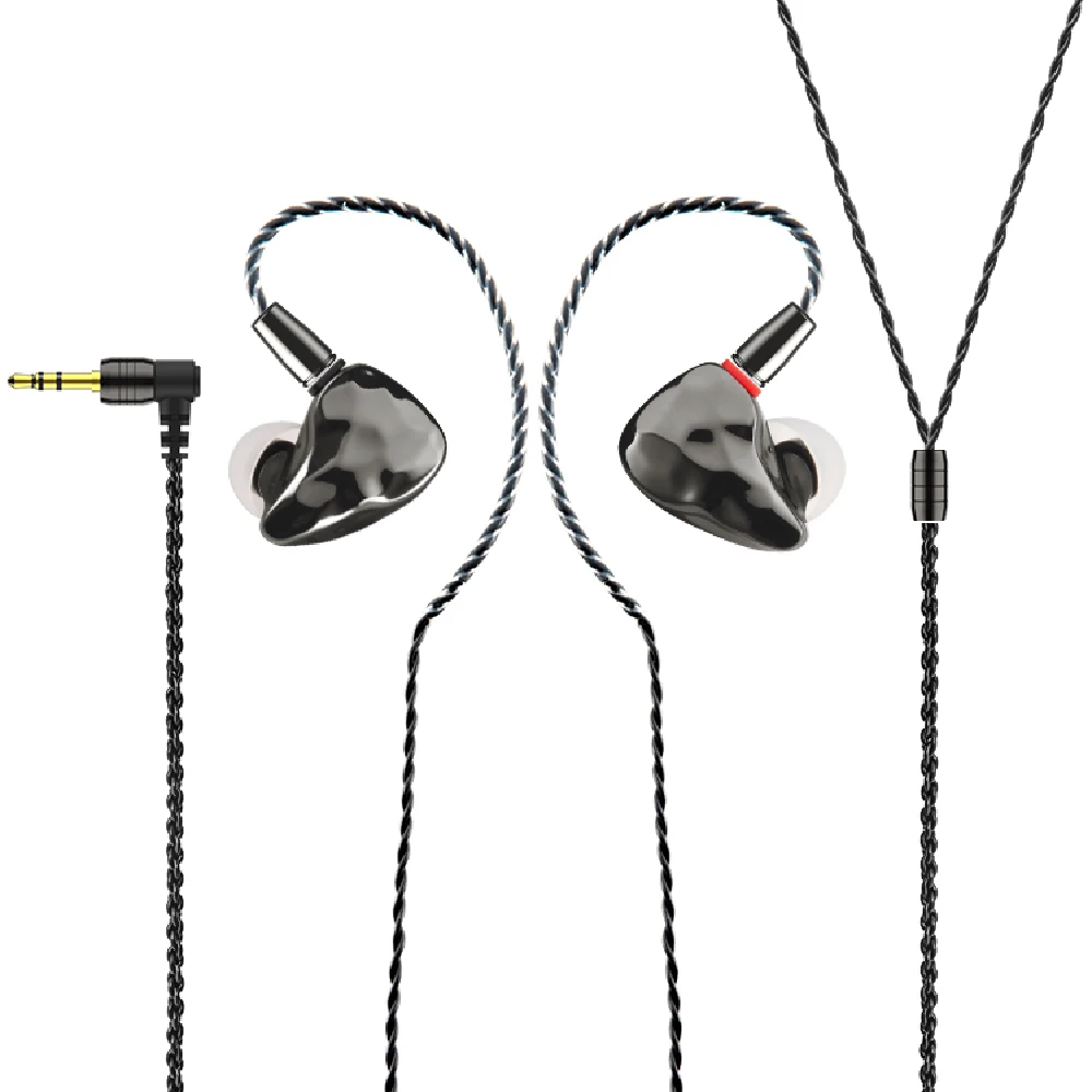 IKKO OH10 наушники-вкладыши 1BA + 1DD съемный дизайн Музыка HIFI наушники двойные