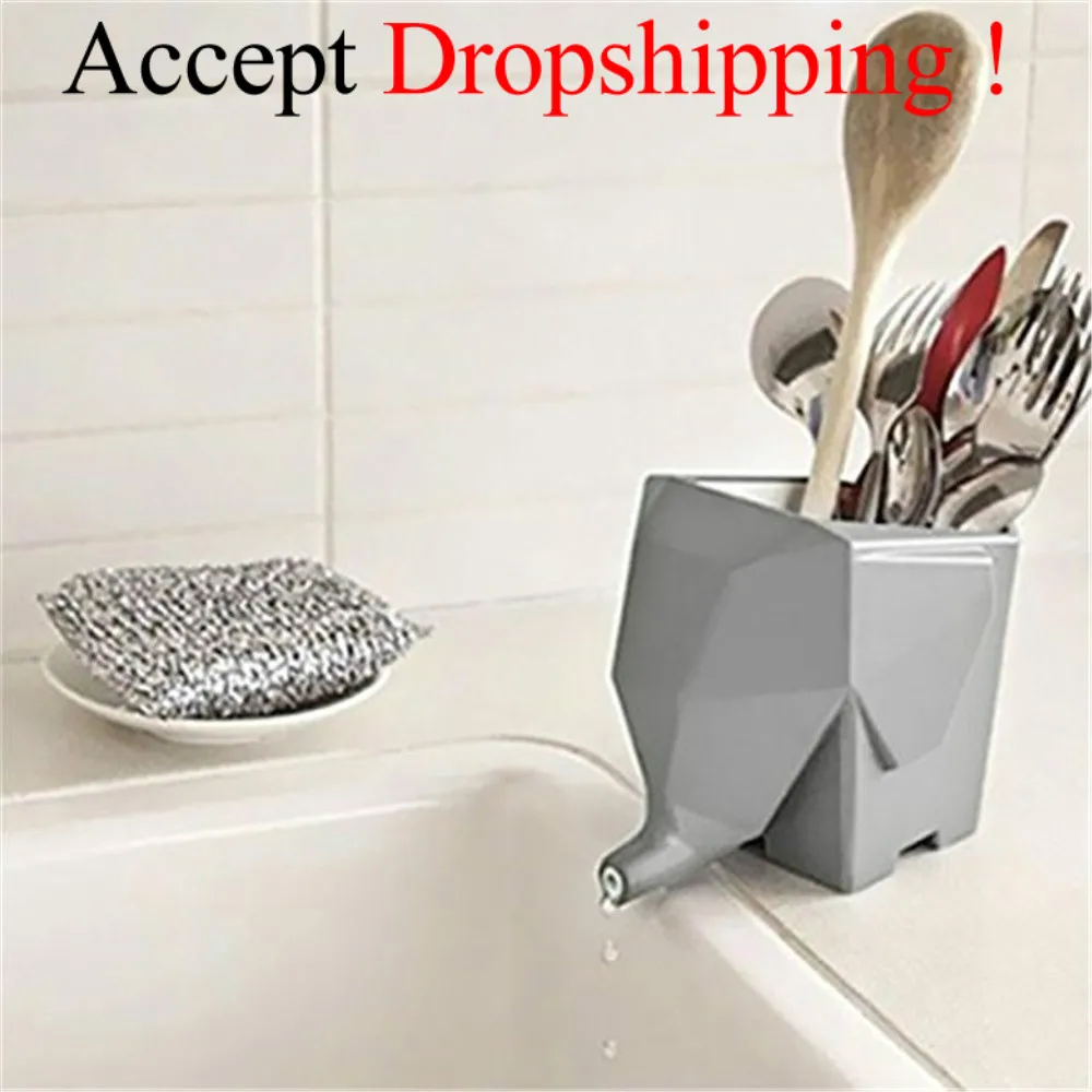 

Multi-functional Kitchen Storage Organizer Holder Rack For Chopsticks Tableware Toothbrush Drainer