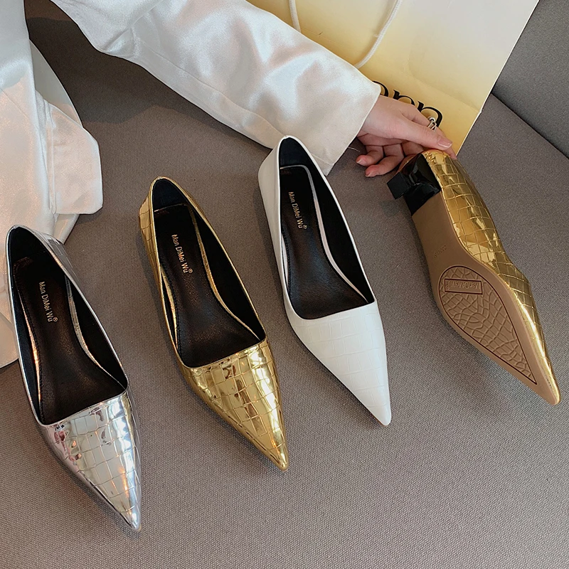 Zapatos de tacón alto para mujer, sandalias de fiesta con punta puntiaguda,  para primavera y otoño, 2022|Zapatos de tacón de mujer| - AliExpress