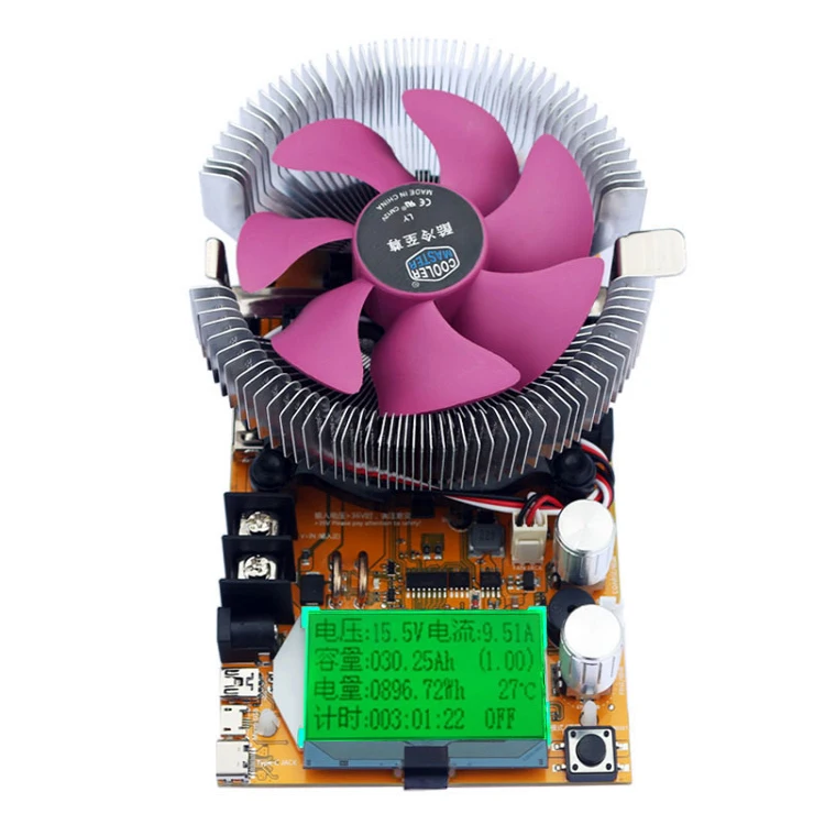  150W 180W Load meter adjustable Constant Current Electronic Load Battery Tester 12V24V48V lithium D