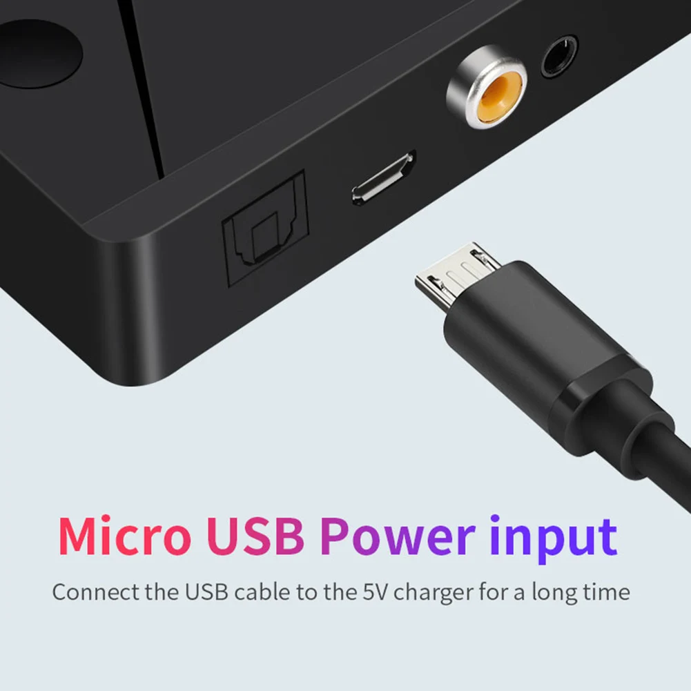 Bluetooth 5 0 Audio Transmitter Adapter For TV Wireless Headphone Speaker With Optical Coaxial AUX Interface Automatic Pairing