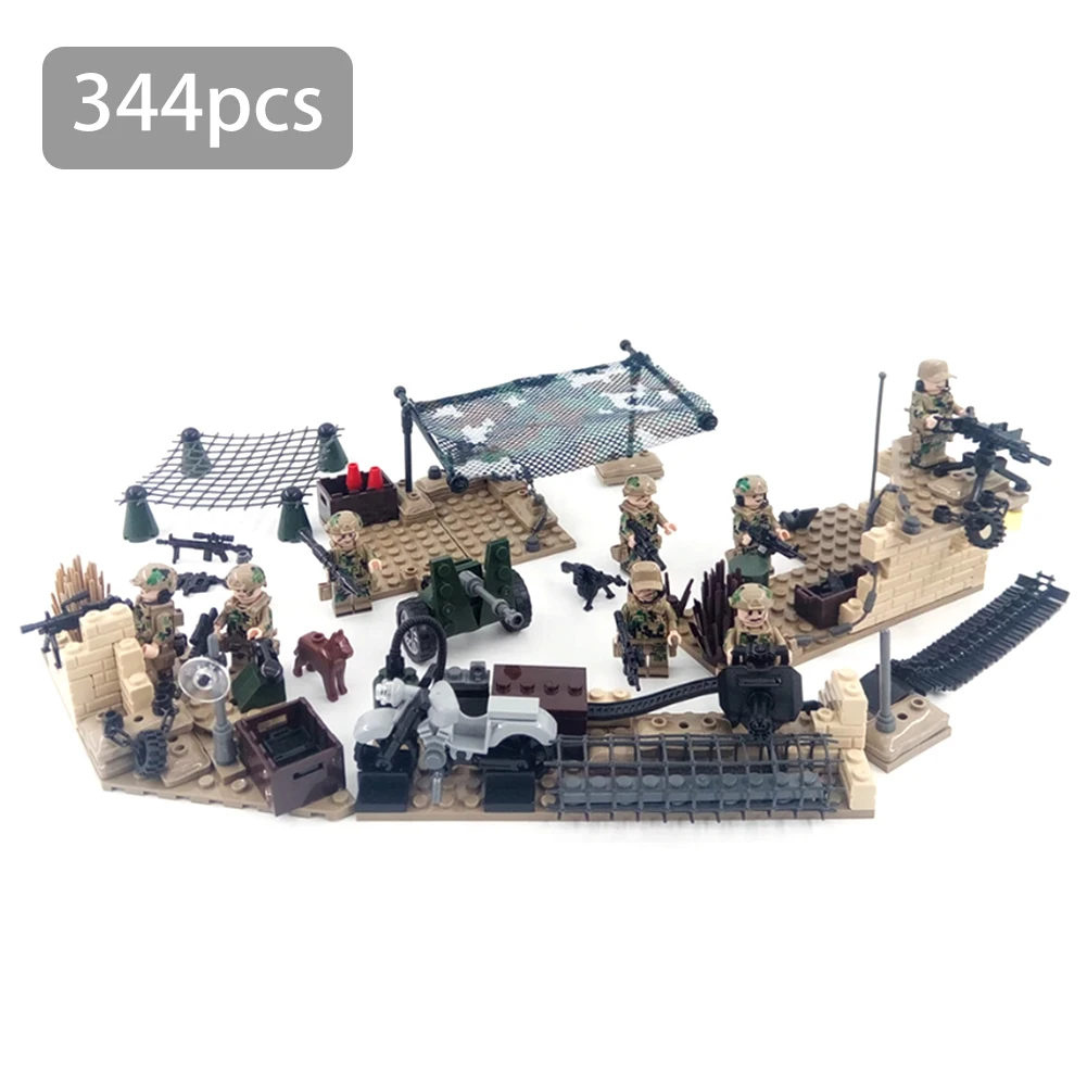 

Kids Toys Funny Dolls Building Blocks Wolf Teeth Field Team Educational and Funny Toys Military Dolls for Children Kids
