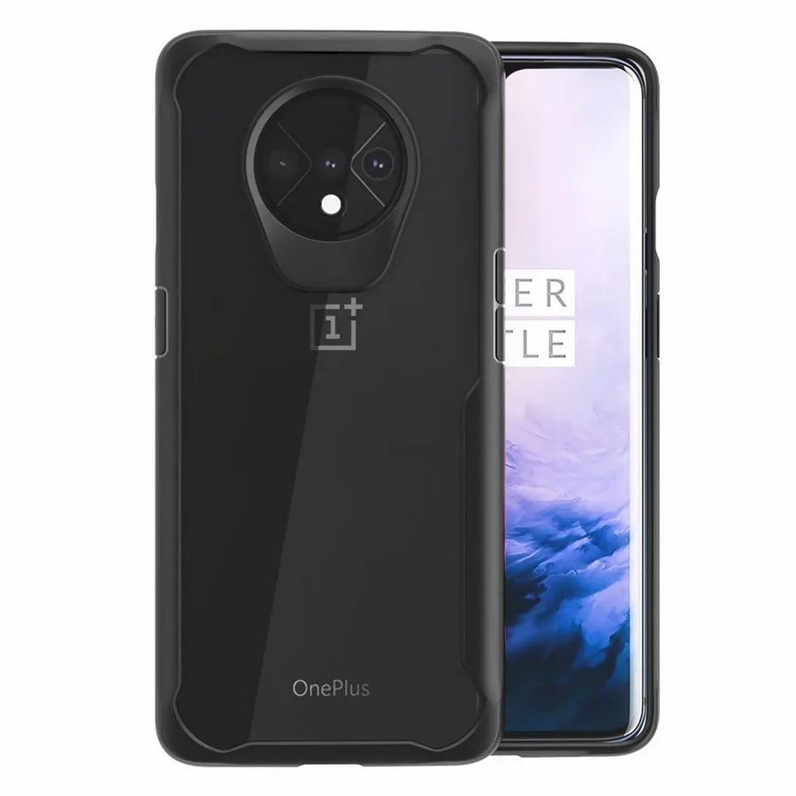 Чехол для One plus 7t pro тонкий жесткий резиновый прочный Чехол-бампер OnePlus 6t 7 6