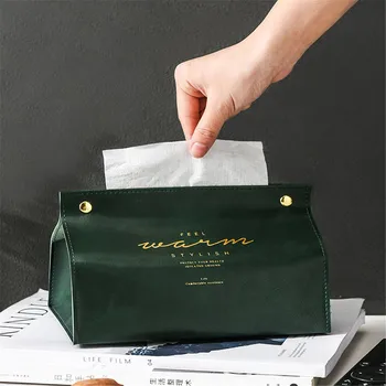 

Tissue Case Box Reusable Nordic Style Napkin Tissue Holder Tissues Box Paper Dispensing Case Table Tissue Box Cover Holder