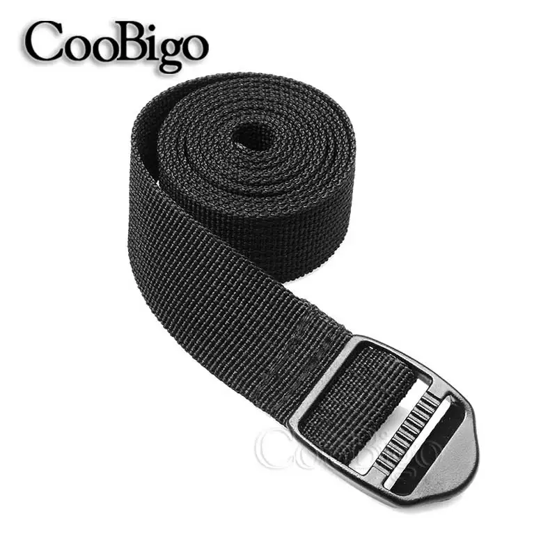 Webbing Strap Tie Brand Ladder Lock Buckle Adjustable for Dogs Collar Luggage Belt Backpack Bag Straps DIY Accessories