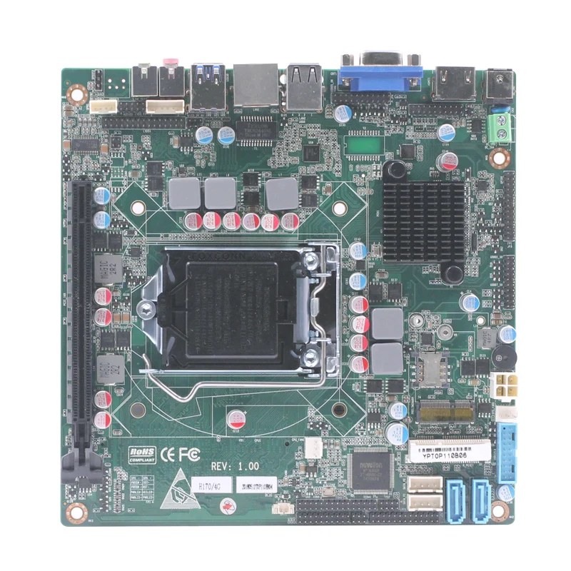 H110 mini itx LGA1151 материнская плата 4 Гб DDR4 Ram с 1* RTL8111EGigabit Ethernet lan порт