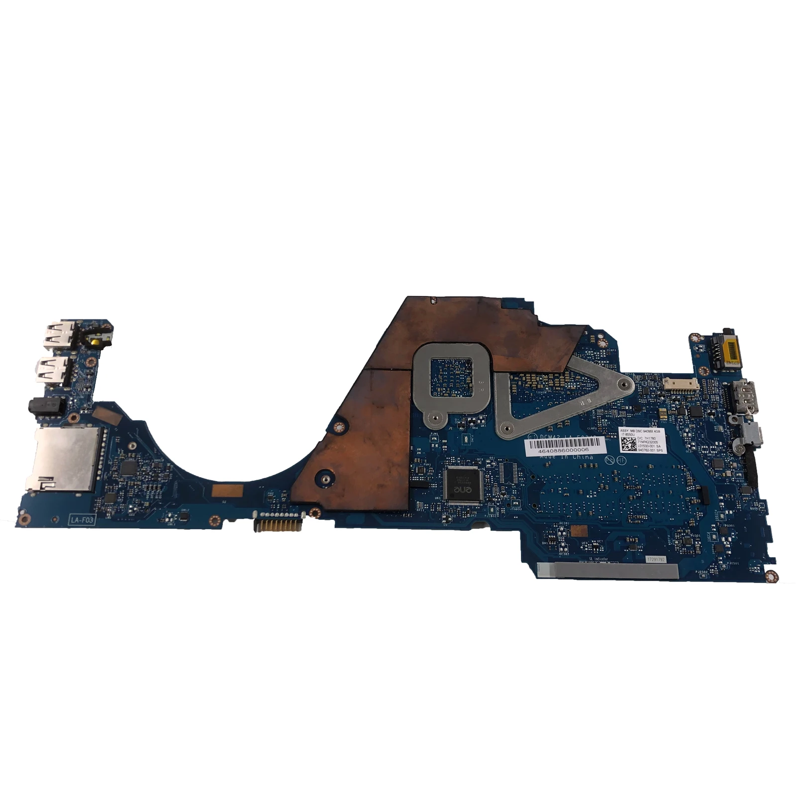 LA-F034P для hp павильон 14-BF Материнская плата ноутбука i7-8550U 940 м X 4 ГБ DDR4 940762-601 940762-001 аккумулятор большой емкости L01533-001 тестирование в целости