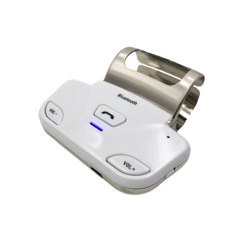 Автомобильное рулевое колесо беспроводной Bluetooth приемник ручной громкой связи mp3-плеер высокая точность 2 Вт динамики и высокая чувствительность