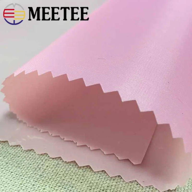 Meetee 100X150 см 190 т ПВХ водонепроницаемый ПУ ткань DIY фартук рукава Pet плащ Одежда швейная ткань зонтик DIY аксессуары FA012