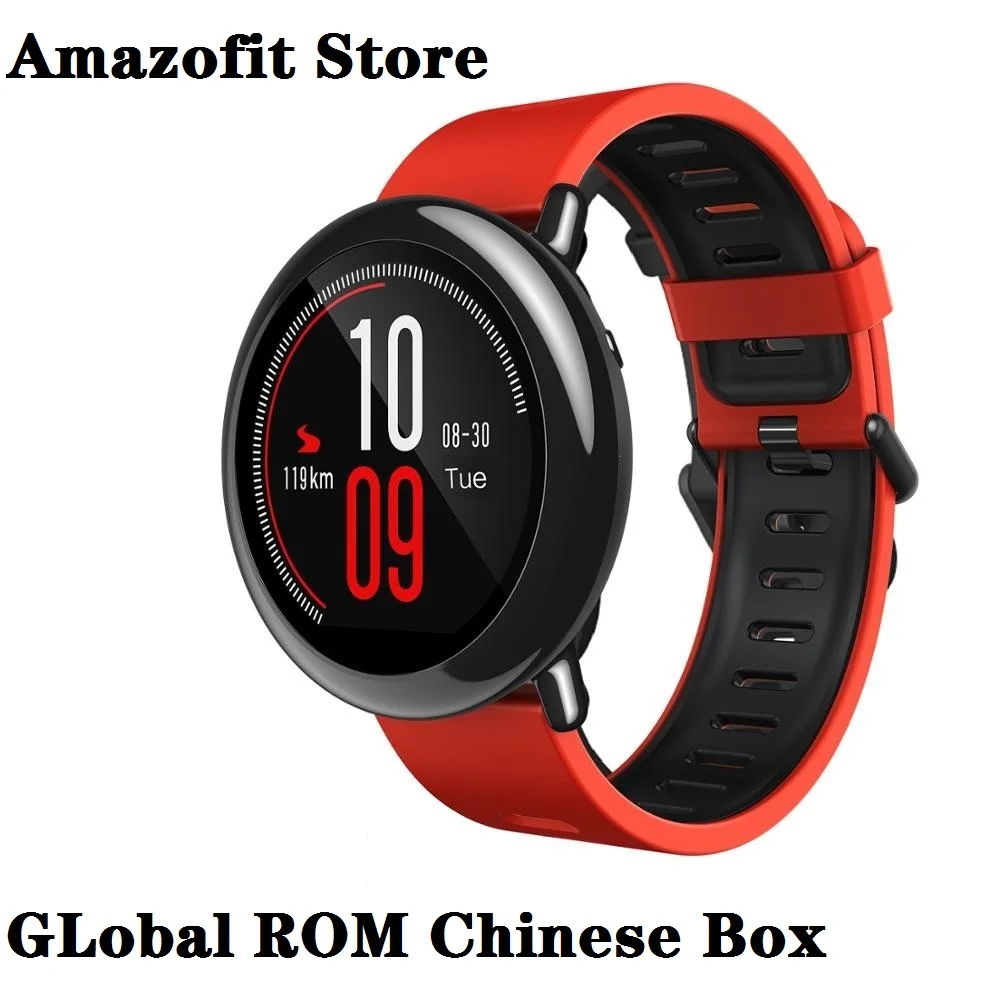 Amazfit Pace Bluetooth GPS+GLONASS Information Push Heart Rate Intellingent Monitor For Android 10 Chinese Retail Box Global ROM |