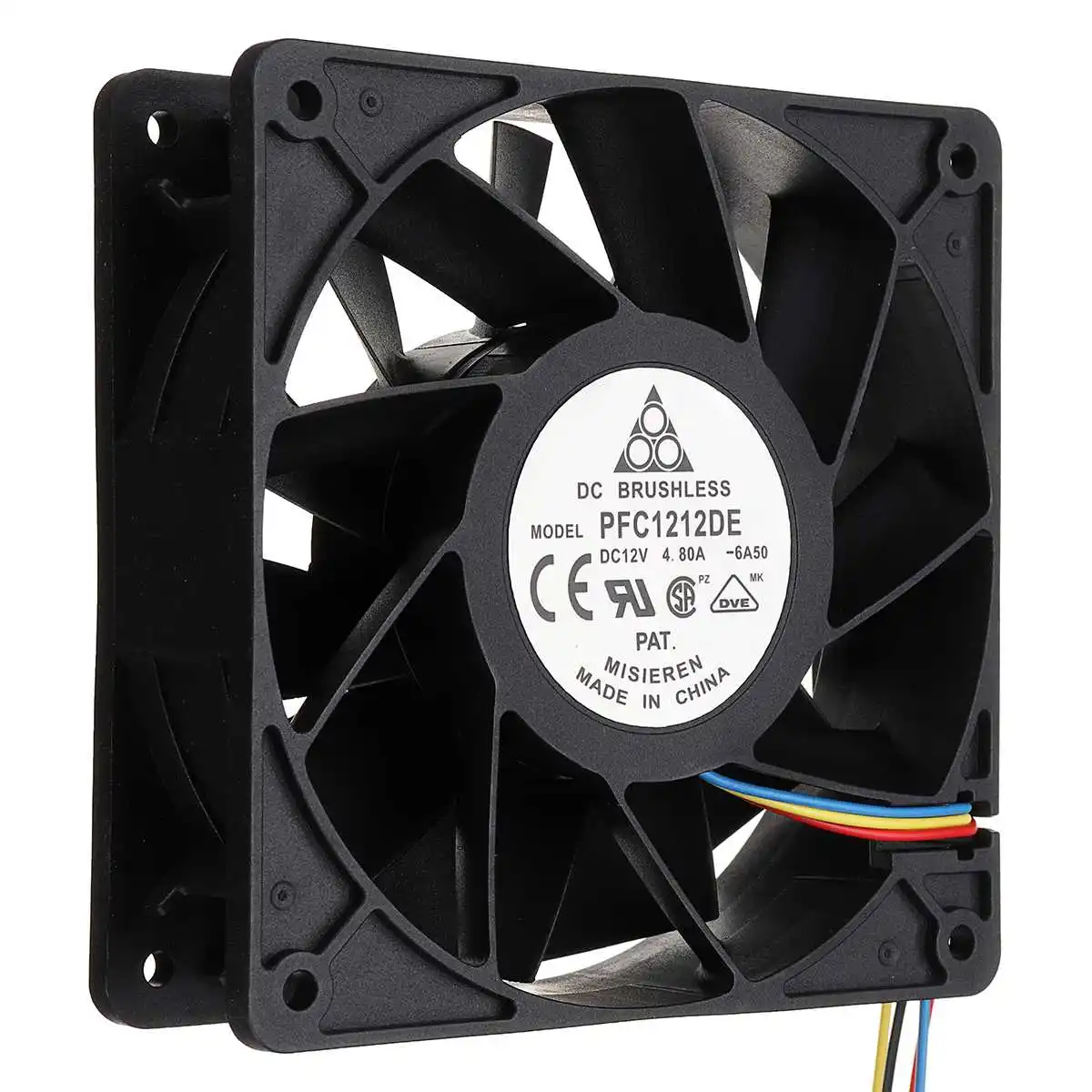 5000RPM 120x120 S7 S9 CPU Cooling Fan 4-pin Connector For Antminer Bitmain 12V/4.8A Portable Computer Cooler Fans