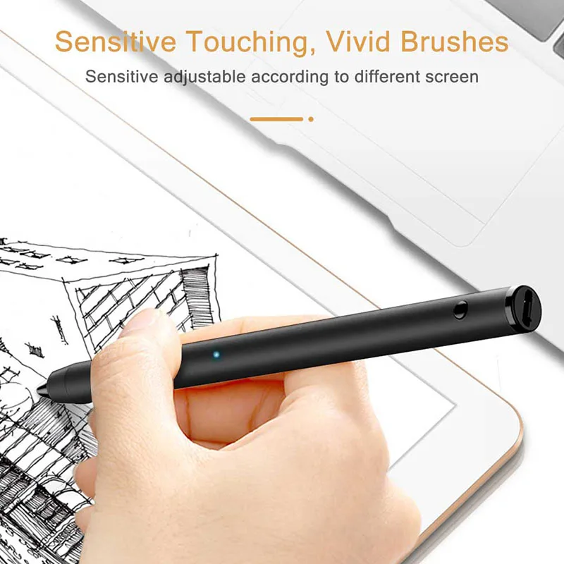 

Capacitive Touch Pen Pencil For Apple iPhone Xiaomi Huawei Samsung iPad Surface Tablet Phone Capacitive Screen Active Stylus
