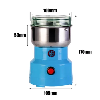 

Multipurpose Electric Stainless Steel Coffee Bean Grinder Home Grinding Milling Machine Coffee Accessories for Home Office Use