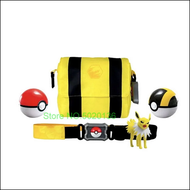 TOMY Pokemon Elf Ball Belt Pikachu Pokeball Pocket Monster Variant ModelToy Set Action Figure Model Kids Toy Gift star wars toys Action & Toy Figures