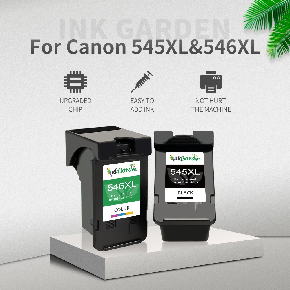 PG545 545XL 546XL Ink Cartridge Replacement Canon 545 CL 546 Compatible Pixma MG3051 MG3052 MG3053 MX490 Printer printer supplies,ink cartridge,inkjet ink cartridge