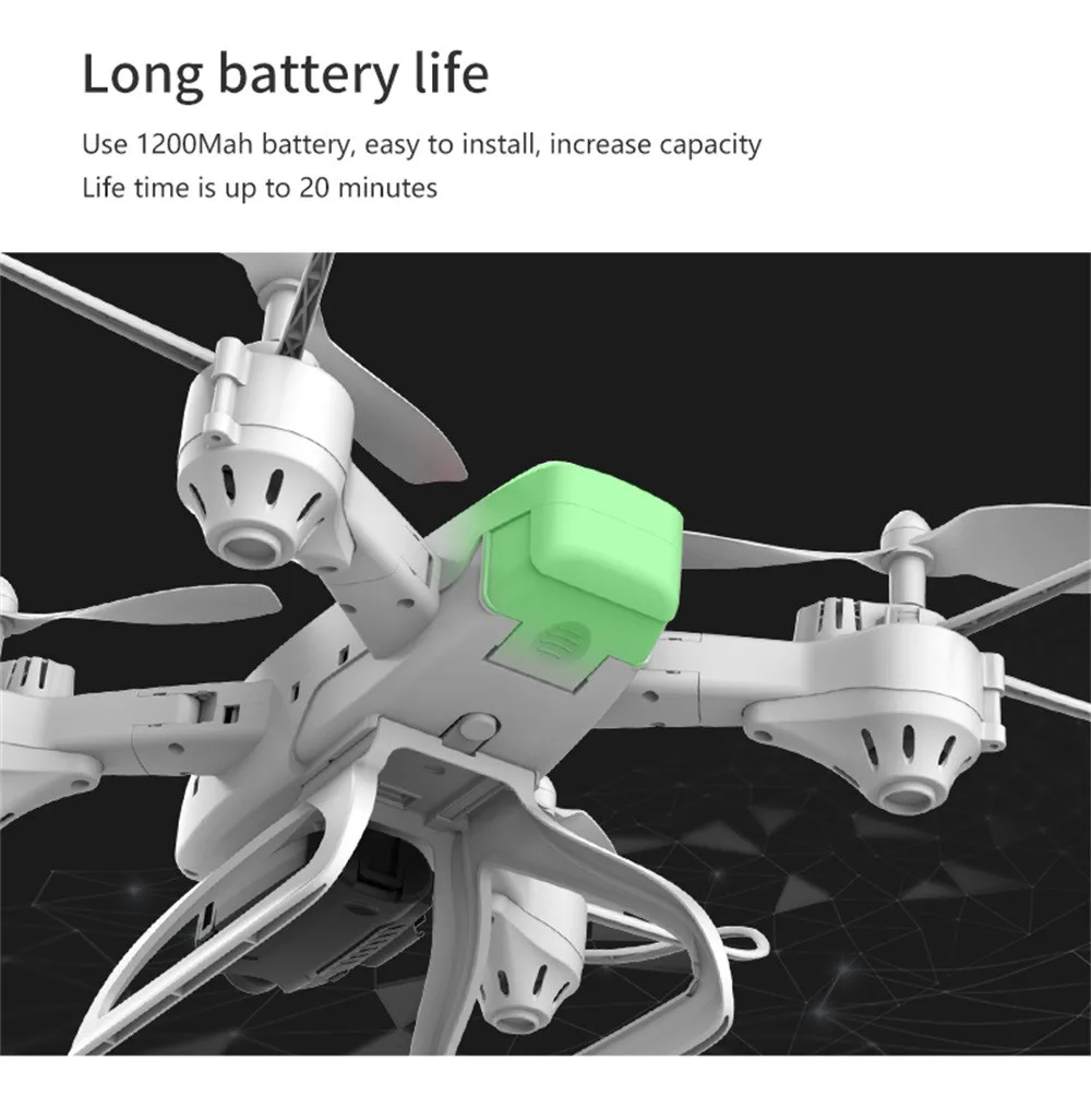 KY909 складной Профессиональный Дрон с камерой 4K HD WiFi FPV широкоугольный оптический поток RC Квадрокоптер вертолет игрушки