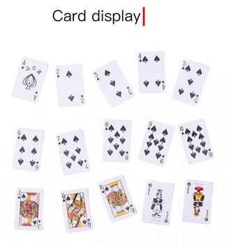 Przenośne Mini karty do gry s mały Poker ciekawe karty do gry karton gry na zewnątrz podróży gry rodzinne tanie i dobre opinie CN (pochodzenie) 8 lat nieograniczone Primary Normalne Other Z tworzywa sztucznego