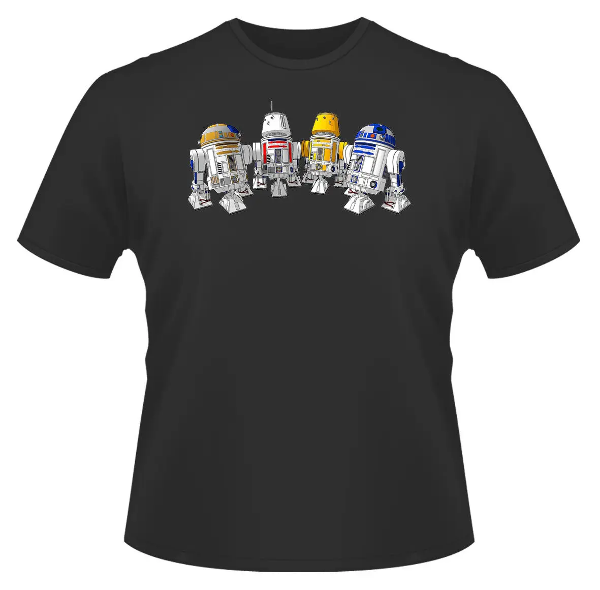 

Men's Funny T-Shirt, Star Wars Droids Ideal Birthday Present Or Gift Men Harajuku Tops Fashion Classic Unique Streetwear