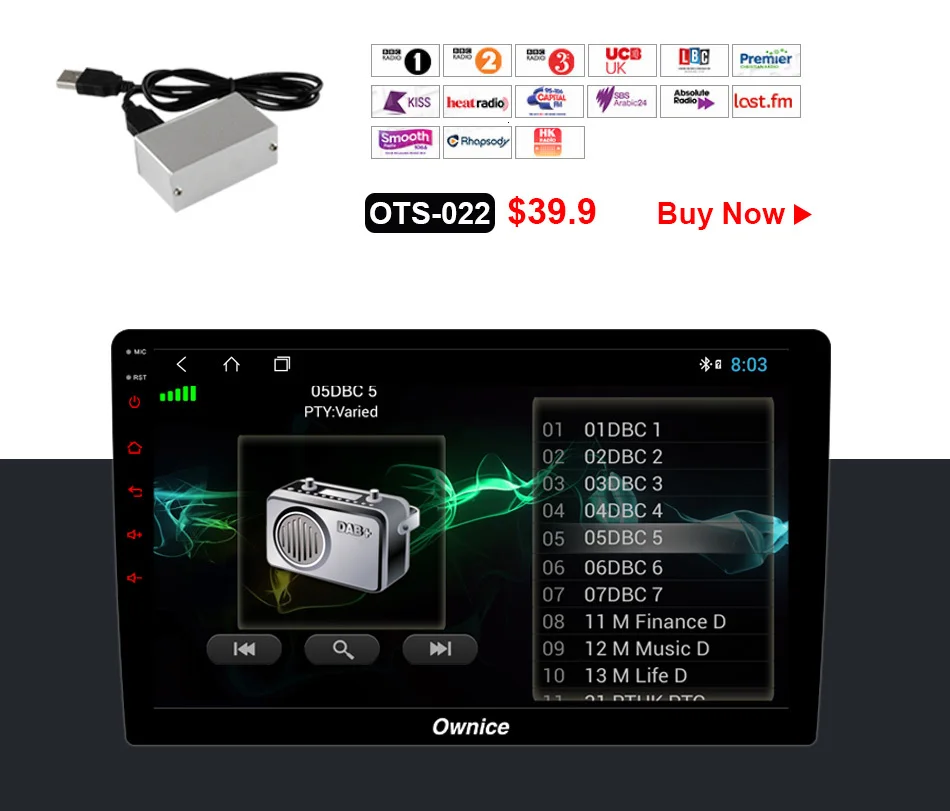 Ownice K1 K2 K3 Android 9,0 Восьмиядерный автомобильный радиоплеер DVD 2 ГБ+ 32 ГБ gps Navi для Kia Cerato K3 Forte 2013 4G