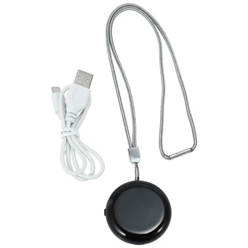 

Personal Wearable Air Purifier Necklace Mini Portable Air Freshner Ionizer Negative Ion Generator for Travel Home