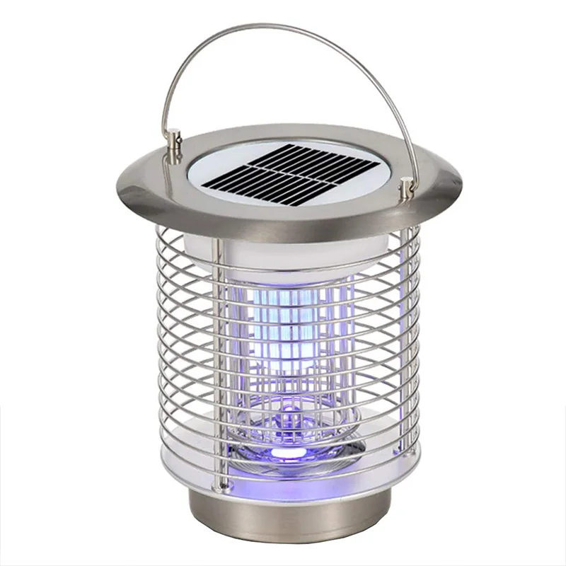 

Solar Electric Bugs Fly Mosquito Light Lamp, Indoor Outdoor Garden Modern Flashion LED Light Lamps for Residential House Garden