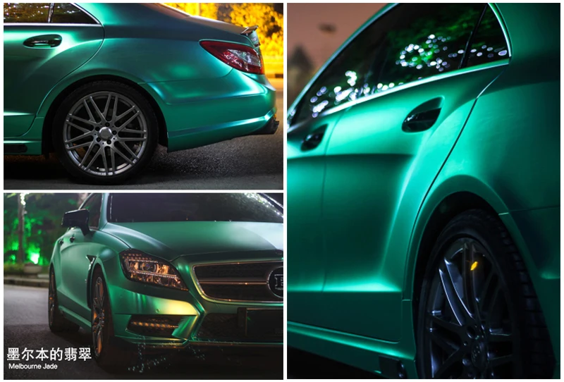 Teal Brushed Metallic Wrap Vinyl-3