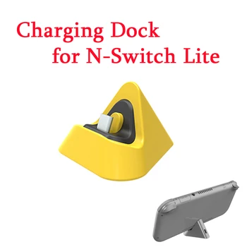 

Portable Charging Dock Charging Base for N- Switch Lite Game Console Charging Station for Nintend Switch Lite Game Accessories