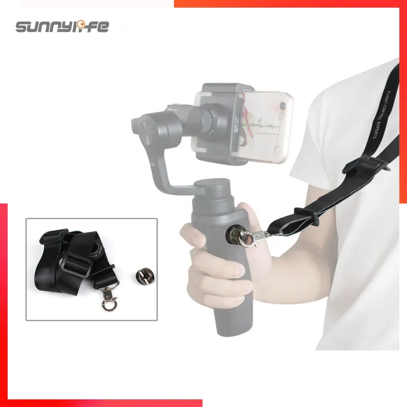 Cordino Con Tracolla Per Dji Om 5/Pocket 2/Fimi Palm 2/Insta360 One X2/Om4 Se/Osmo Mobile 3 Gimbal Palmare