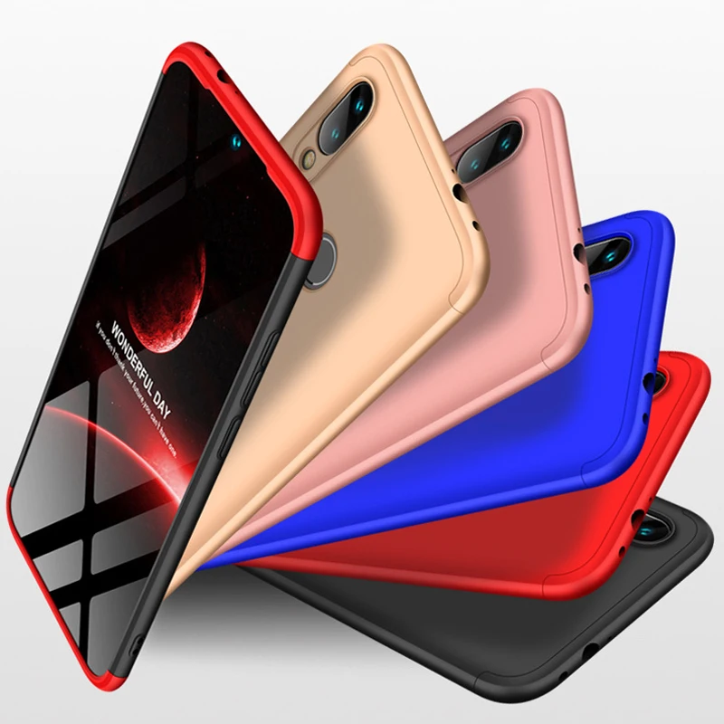 360 полный защитный чехол для телефона Xiaomi Redmi Go Note 8 7 Pro K20 7S 5 Plus 4X чехол s для Xiomi Mi8 9SE Lite Pocophone f1 чехол