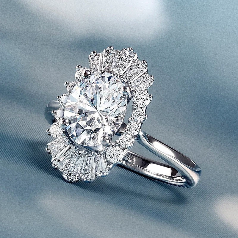 Cubic Zirconia Women's Rings Cubic Zirconia Wedding Ring Cubic