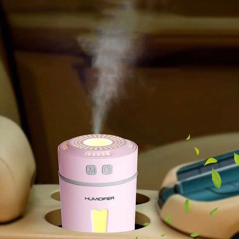 Ночной светильник для очистки воздуха Увлажнители Happy Cup USB мини настольный офисный домашний тихий распылитель увлажнители воздуха