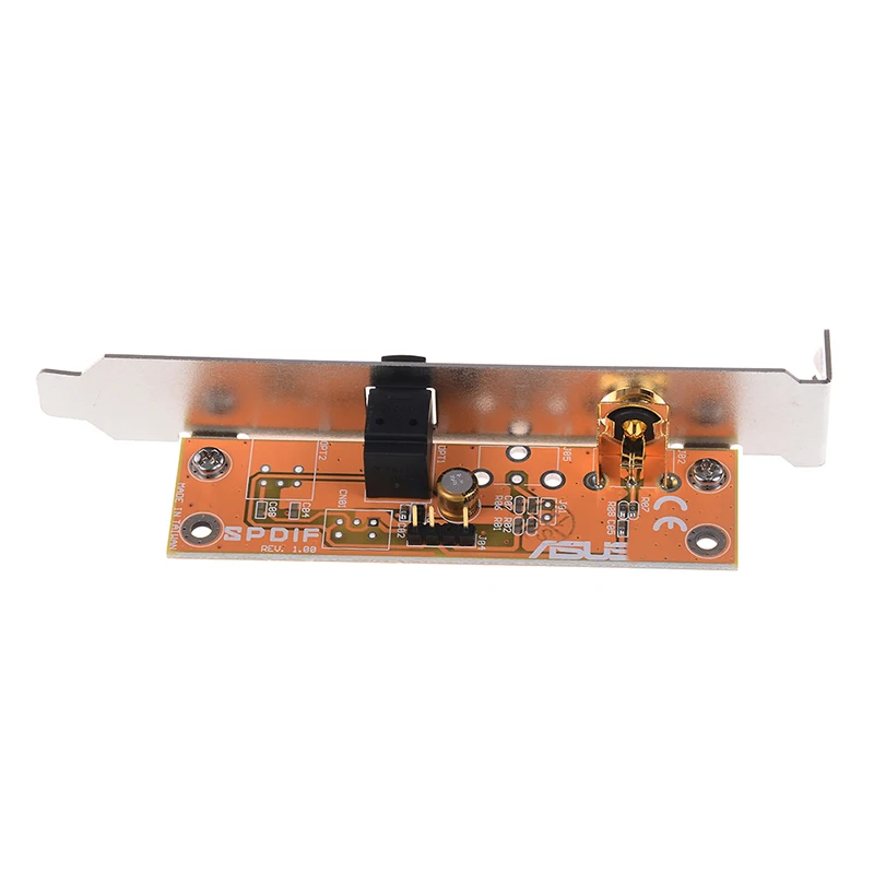 SPDIF Optical and RCA Out Plate Cable Bracket for PC Motherboard 3