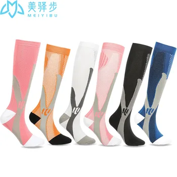 

10 Pairs Per Set Anti Slip Football Socks Long Tube Over Knee Sock Men's Adult Sports Pressure Socks Compression