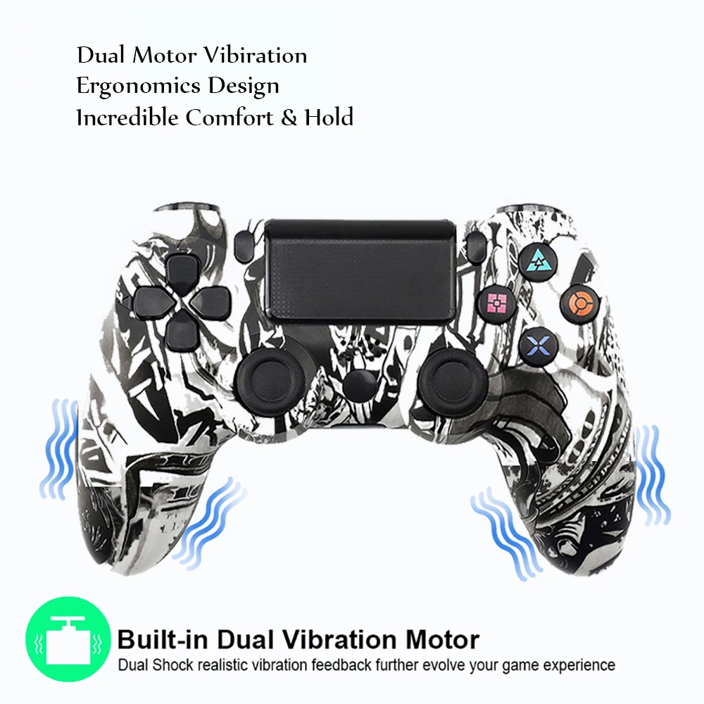 Беспроводной/проводной джойстик Bluetooth для игрового контроллера PS4 для консоли Mando PS4 для геймпада Playstation для аксессуаров PS3