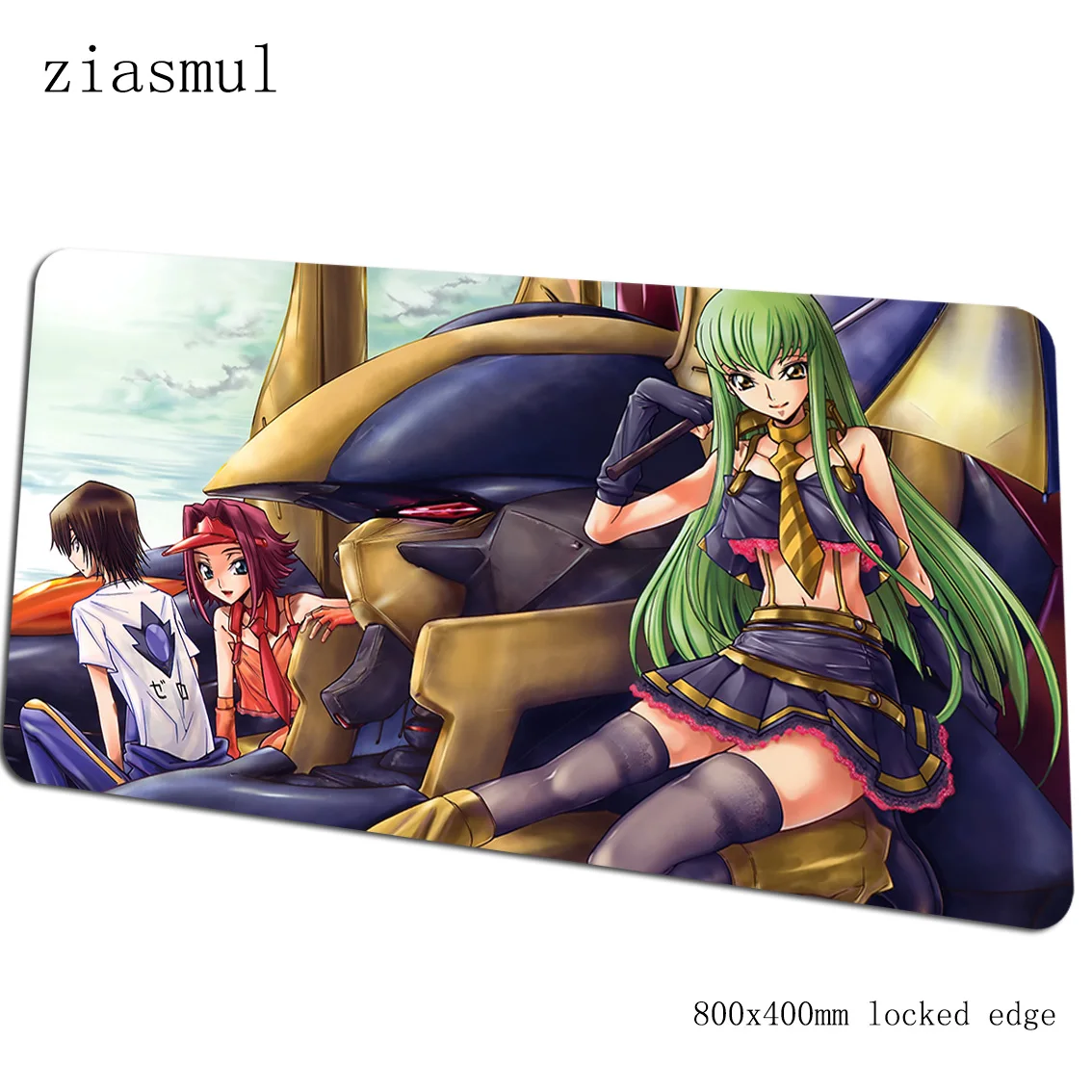 Коврик для мыши Code Geass 800x400x2 мм, коврик для компьютерной мыши с мультипликационным принтом, игровые аксессуары, великолепный коврик для мыши, клавиатура, игры для pc gamer - Цвет: Size 800x400x2mm